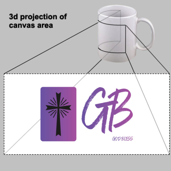 Purple logo - Coffee Mug 11oz Thumbnail