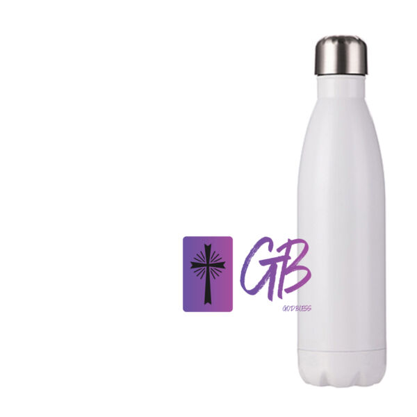Purple logo - Stainless Bottle 17oz Thumbnail