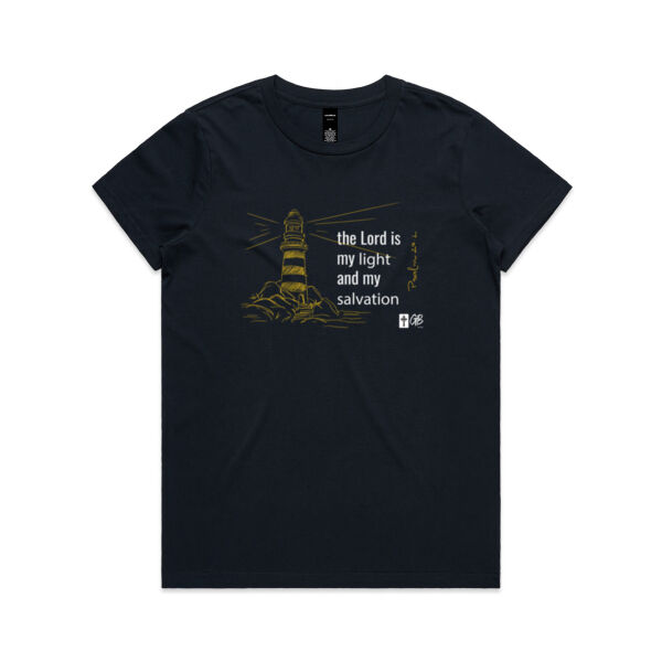 Psalm 27:1 Women's T-Shirt Thumbnail
