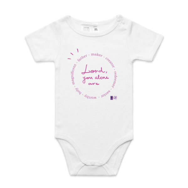 Lord, You Alone Are - Mini-Me One Piece Thumbnail