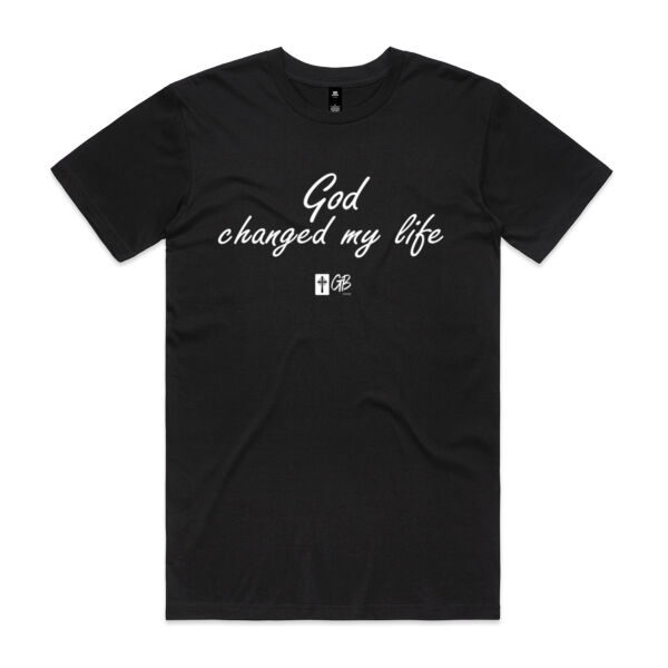 God changed my life - T-shirt Thumbnail